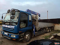 Автокран-манипулятор ISUZU 12 тонн с крановой установкой TADANO: технические характеристики и особенности конструкции